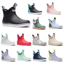 XTRATUF Women’s Ankle Deck Boot – Waterproof Slip-Resistant Ankle Deck Boots