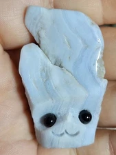 Blue Lace Agate Mini Groot Rock Critter