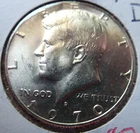 1970-D Kennedy Half Dollar - 40% Silver - About Uncirculated