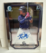 2026 Bowman Chrome Prospect Roldy Brito Auto #CPA-RB Colorado Rockies