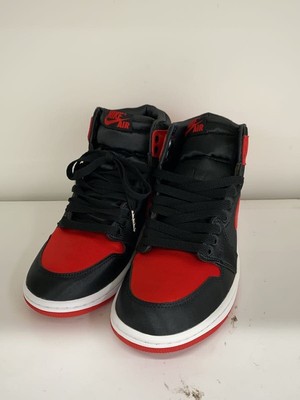 Nike High Top Sneakers AIR JORDAN 1 RETRO OG 24cm RED Used Nike High Top Sneakers AIR JORDAN 1 RETRO OG 24cm RED Used