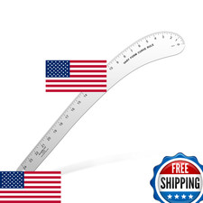 Kearing French Curve Ruler - 24" Aluminum for Pattern Making, Sewing, Quilting