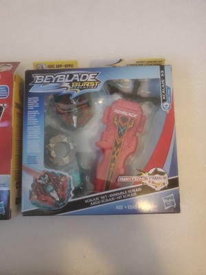 NEW Hasbro BeyBlade Burst Evolution Switch Strike XCALIUS X3 Set