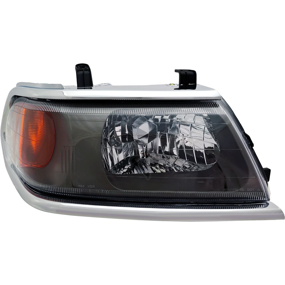 Headlight Set For 2000-2004 Mitsubishi Montero Sport With Chrome Trim 2Pc - Изображение 2 из 4