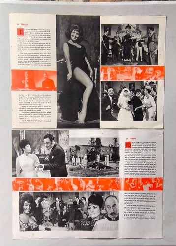 BROCHURE DIVORZIO ALLA SICILIANA Moira ORFEI Johnny DORELLI 1963 C1 - Picture 5 of 5