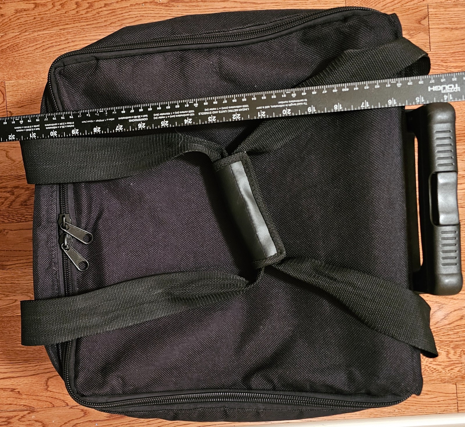 Baby Lock Serger Sewing Machine Large Black Rolling Trolley Travel Case