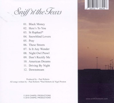 Sniff 'n' the Tears Downstream (CD)