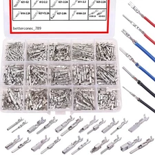 290PCS Electrical Wire Terminal 1/1.5/1.8/2.2/2.8/3.5mm Auto Electric Connectors