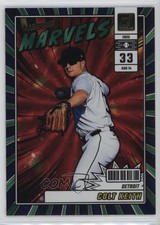2025 Panini Donruss Diamond Marvels Green Laser Colt Keith #10 1f8v