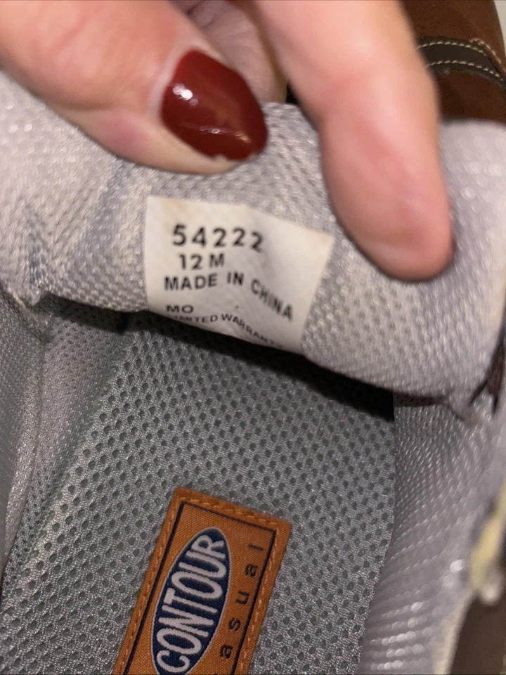 Footjoy Men’s 12M Brown  And Orange  Turf Shoes Worn Twice - Image 3 of 4