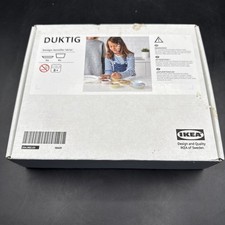 IKEA Duktig 8-Piece Saucer Plate Bowl Children s Playset Mixed Pastel Colors