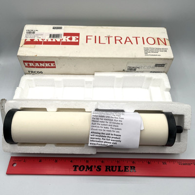 FRANKE Replacement Filter Cartridge FRC06-CAL (California Reg.) New, Open Box