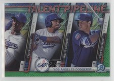 2017 Bowman Mega Box Green Refractor 87/99 Yadier Alvarez Willie Calhoun o7m