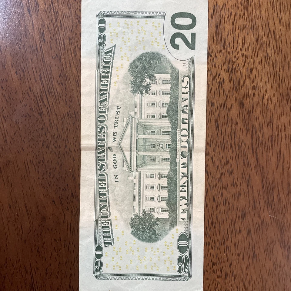 Fancy Serials Numbers “RADARS” Trinary Oldest $20 2006 IK(56600665)C Collectors - Image 4 of 4