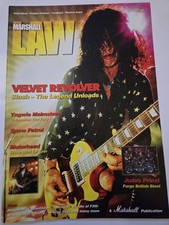 Marshall Law Magazine Issue 8 2005 Velvet Revolver Slash Judas Priest Motorhead