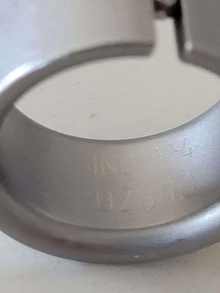 Anillo Ábaco Niessing Acero Inoxidable EXPO 2000 Edición Limitada Talla 7 Foto 4 de 4