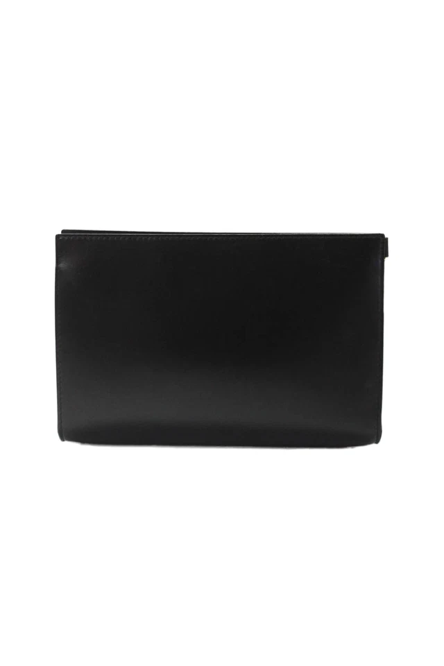Bolso sin asas de cuero negro Dunhill para hombre Foto 3 de 4