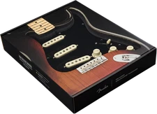 Genuine FENDER Pre-Wired FAT '50s Loaded Strat 11-Hole BLACK Pickguard