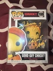 Funko Pop Movies Good Guy Chucky 1589 Autographed Vinyl Figure Child's Play Andy