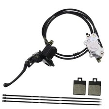 Hydraulic Rear Disc Brake Caliper Master Cylinder with Brake pads for GY6 for