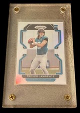 Trevor Lawrence 2021 Panini Prizm Rookie Card #331. rookie card picture
