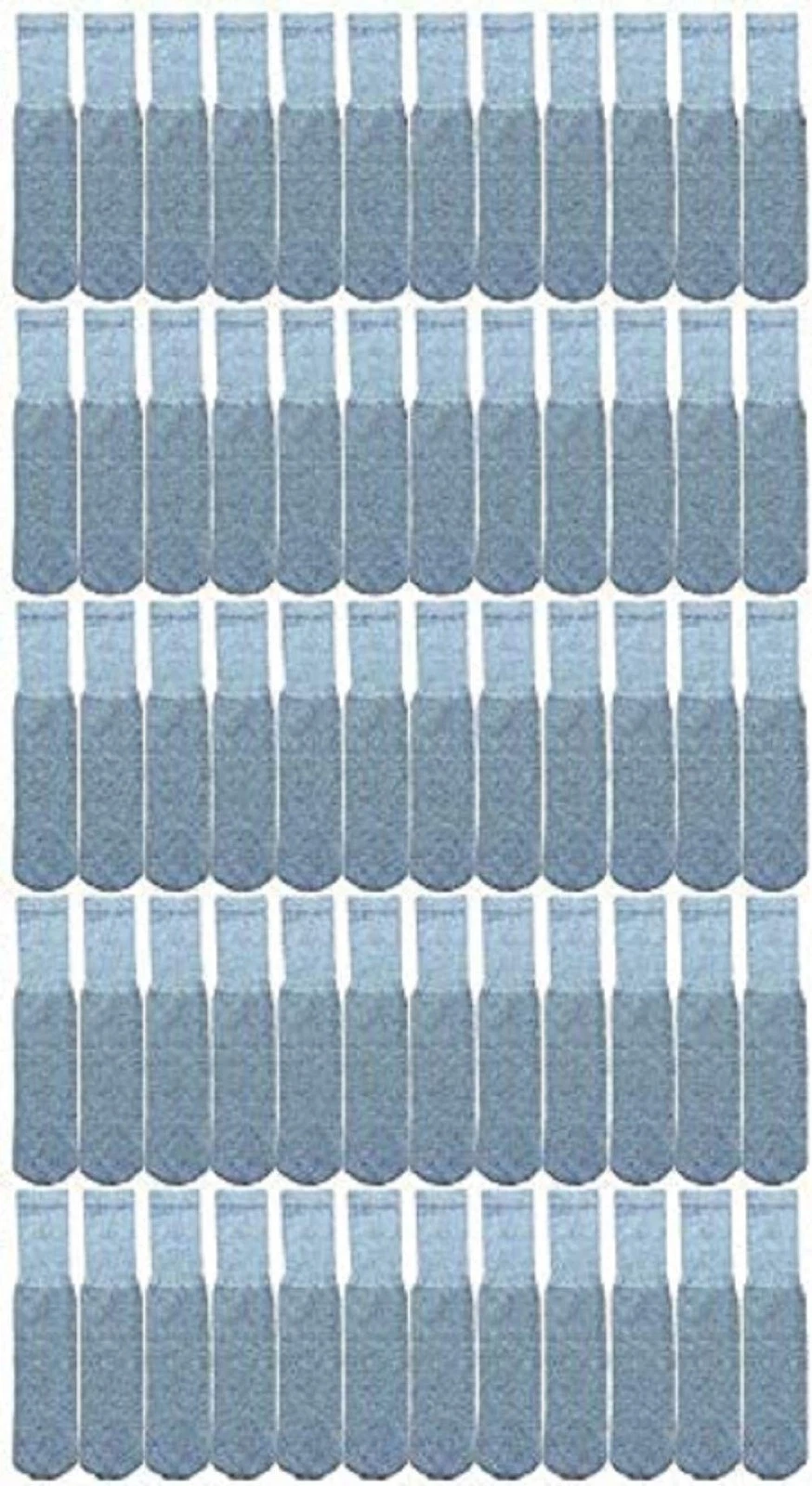 240 Units of Yacht & Smith Kids Gray Solid Tube Socks Size 4-6 - Boys Crew Sock
