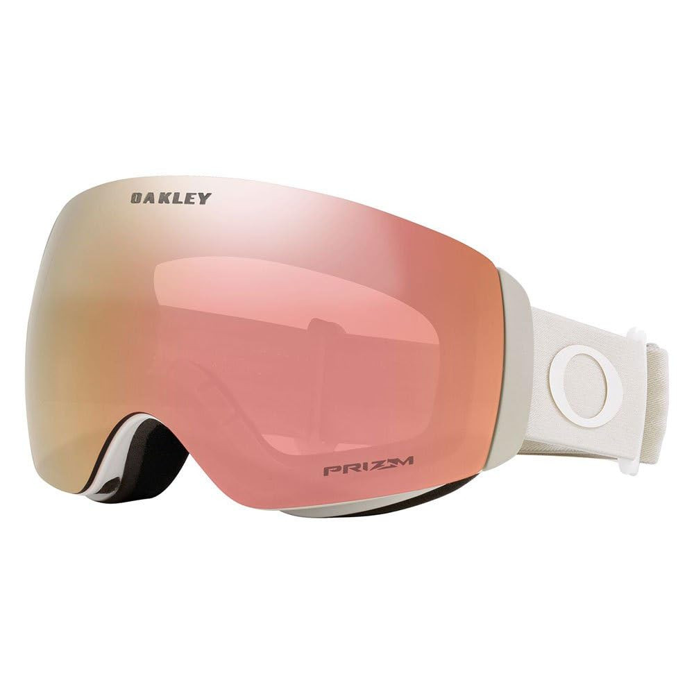 S Oakley Flight Deck Medium Cool Grey wPrzm Rose Gold Snow