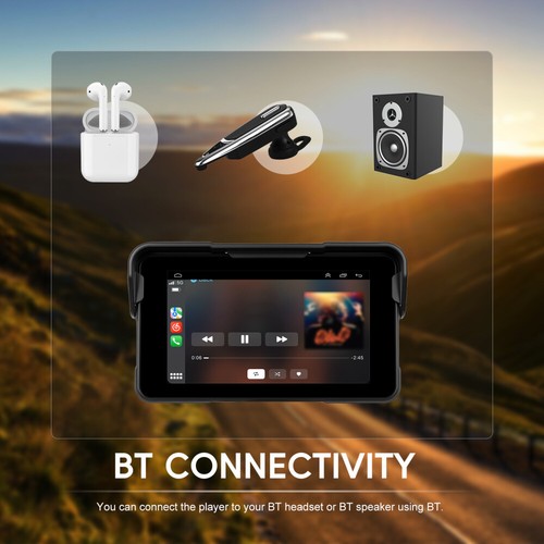 5" Moto Carplay Navigazione GPS Wireless CarPlay&Android Auto Moto - Foto 9 di 24