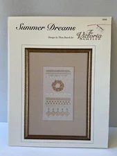 Victoria Sampler Summer Dreams Cross Stitch Single Pattern Craft Book