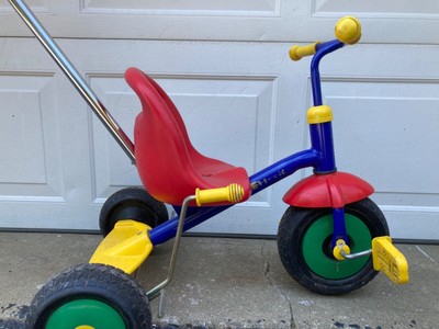 kettler tricycle with push handle