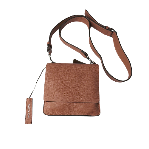 New Vince Camuto Silas Small Leather Crossbody Bag Purse Pink