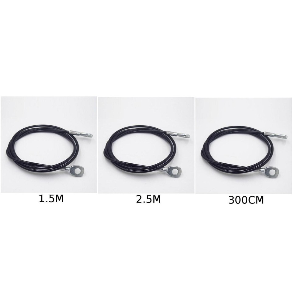 Exercise Equipment Replacement Cable 15M/25M/10FT Steel Wire Rope DIY Gym Cable eBay