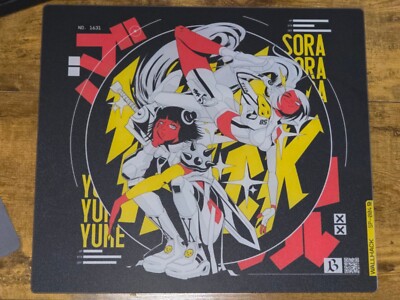 WALLHACK Skypad SP-004 Arcade Twins glass mousepad limited WALLHACK Skypad SP-004 Arcade Twins glass mousepad limited