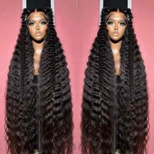Wave 13x6 13x4 Hd Lace Frontal Wig 30 40 Inch 360 Wave Lace Front 5x5 Closure