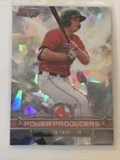 2018 Bowman's Best Power Producers Atomic Refractor Triston Casas #PP-TC Red Sox