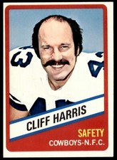 Cliff Harris Dallas Cowboys 1976 Wonder Bread #21 NM-MT