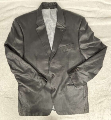 LAUREN Ralph Lauren Blazer Sports Suit Coat RN90736 Jacket 46L Charcoal  Gray | eBay