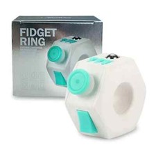 Anello Cubo Fidget 6 Lati Giocattolo Autismo Stress Ansia Sollievo Attenzione Focus Nuovo