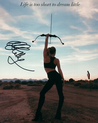 Orissa Kelly Signed 8x10 Photo #31 Archery Contortionist Britain's Got Talent 