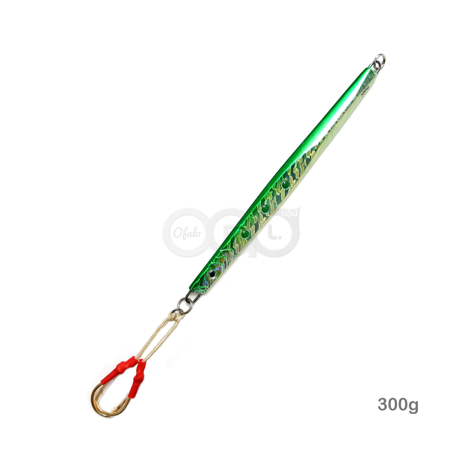 20pcs Fishing 300g Speed Vertical Jig 10.5oz Big Game Trolling Random Color lure - Image 8