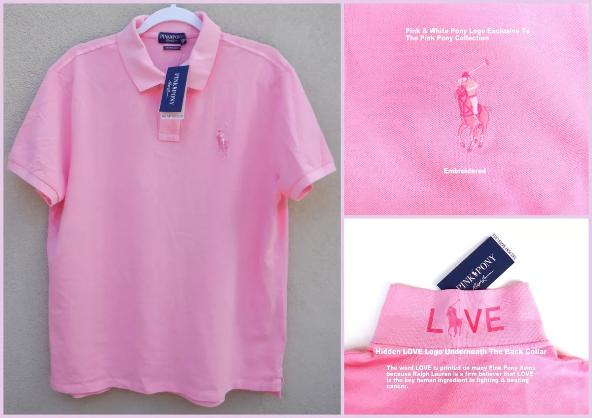 Ralph lauren sales pink pony shirt