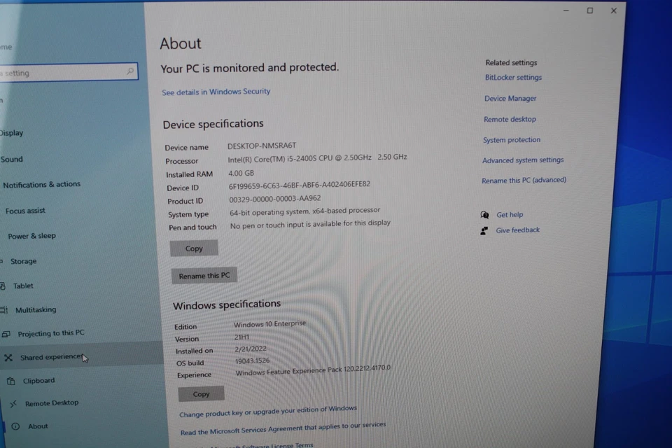 Apple iMac A1311 21.5" Desktop Intel Core i5 4GB RAM Windows 10 2011 - Image 2 of 4