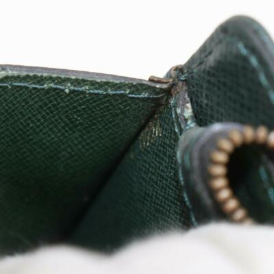 Louis Vuitton Green Taiga Leather Porte Documents Lozan Attache