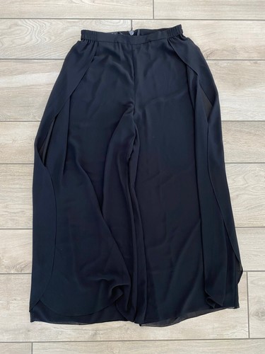 Schwarze, weite Hose (Murek Fashion / Gr. 40)