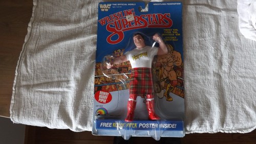 NEW WWF Rowdy Roddy Piper LJN 1985 Wrestling Super...