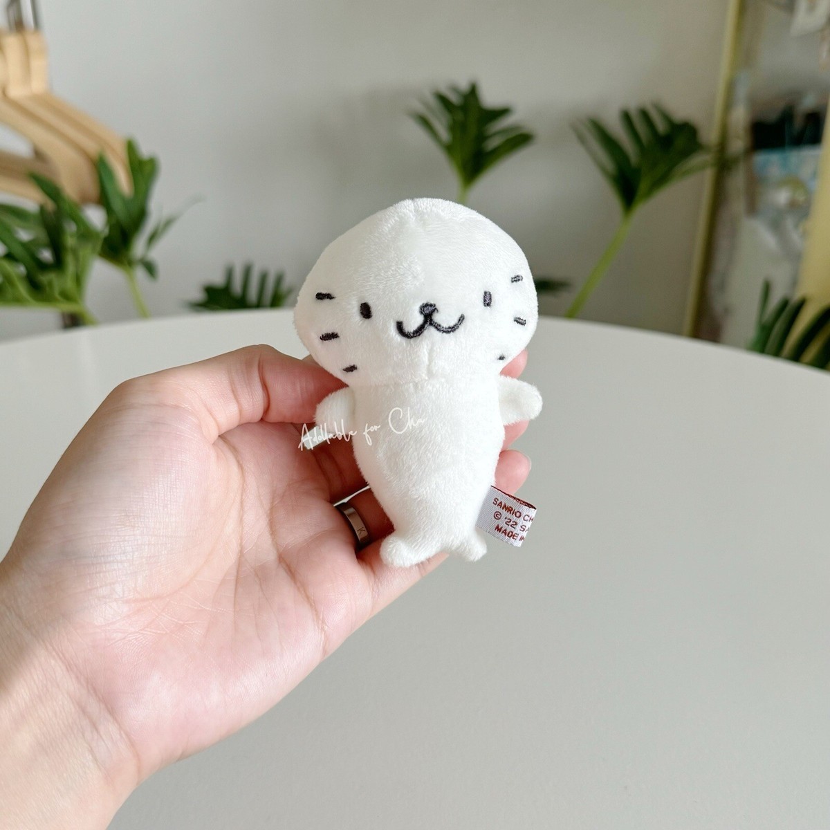 Sanrio Badz Maru Hana Maru Magnet Cheek 2022 Keychain Soft Plush