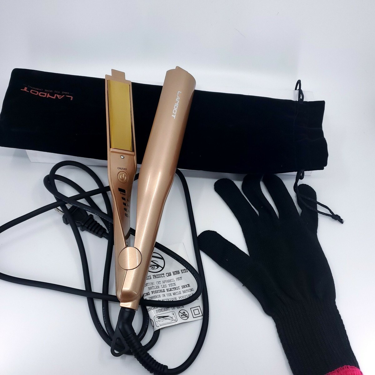 Landot 2-in-1 Hair Straightener and Curling Iron LANDOT 2 in 1 Hair Straightener and Curler - Twist Puerto  main image 3