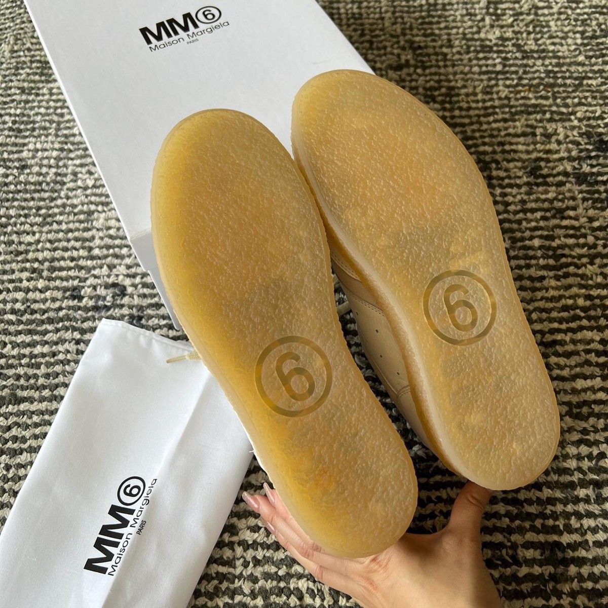 【送料&関税込】MM6 Maison Margiela Sneakers Maison High Quality Original Margiela mm6 Replica Sneaker
