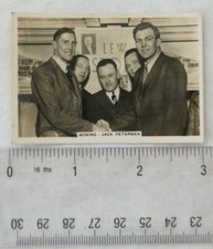 1935 Senior Service Sporting Events & Stars No. 12 Jack Petersen, boxing