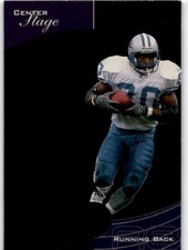 1999 Upper Deck Center Stage Silver Barry Sanders Lions #CS10